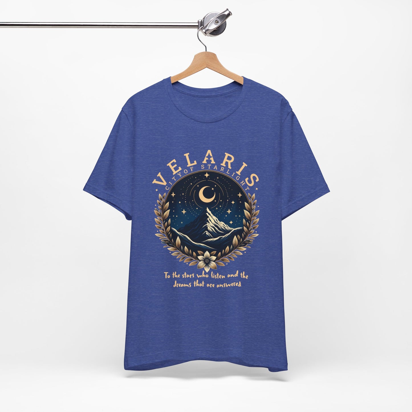 ACOTAR Velaris Night Court Unisex Softstyle T-Shirt, Book Lover Tee, Fantasy Shirt, Literary Gift, Bookworm Apparel