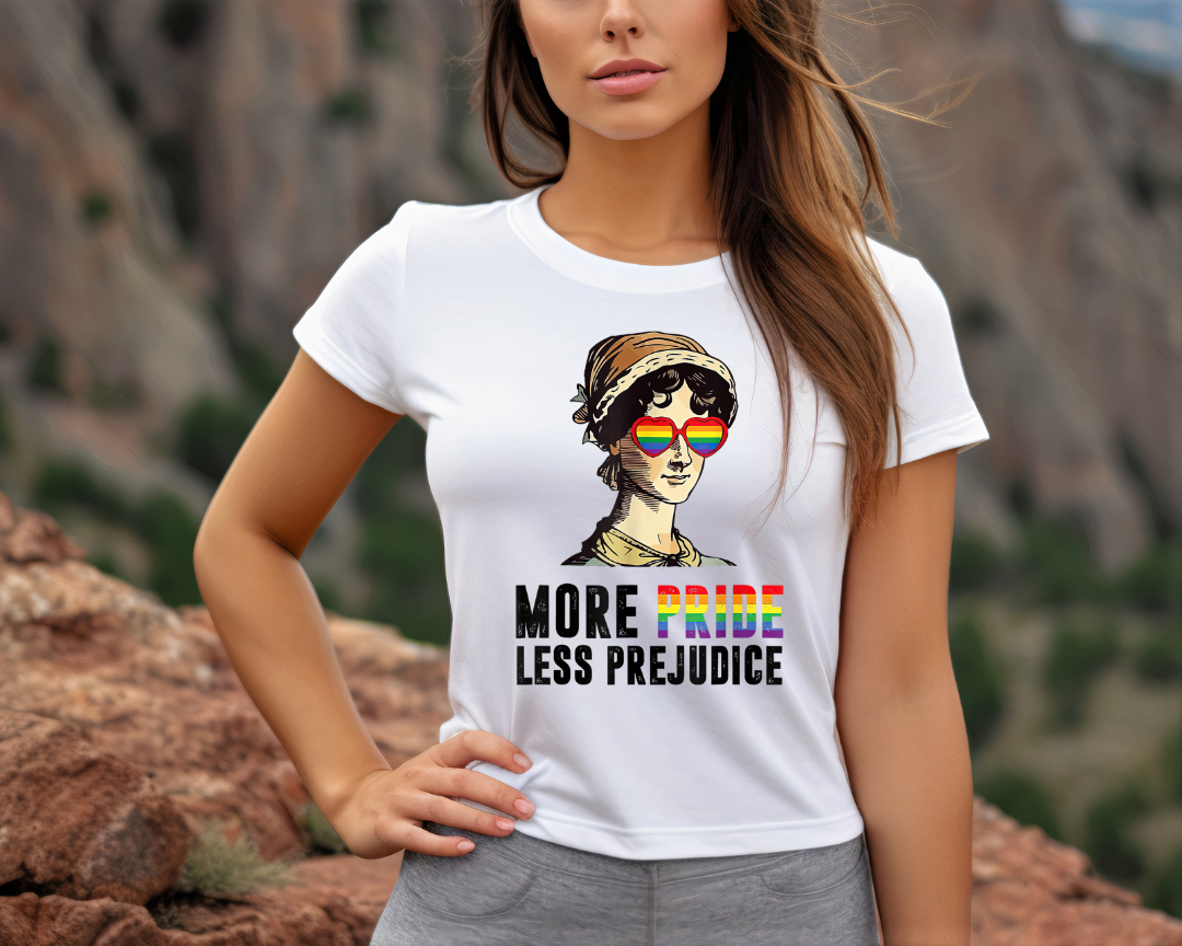 More Pride Less Prejudice, LGBTQ Shirt, Proud Ally Shirt, Pride Month Shirt, LGBTQ Apparel, LGBTQ Gift, Pride Parade