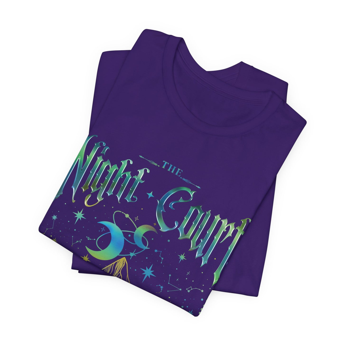 ACOTAR Night Court Unisex Softstyle T-Shirt, Book Lover Tee, Fantasy Shirt, Literary Gift, Bookworm Apparel - Velaris