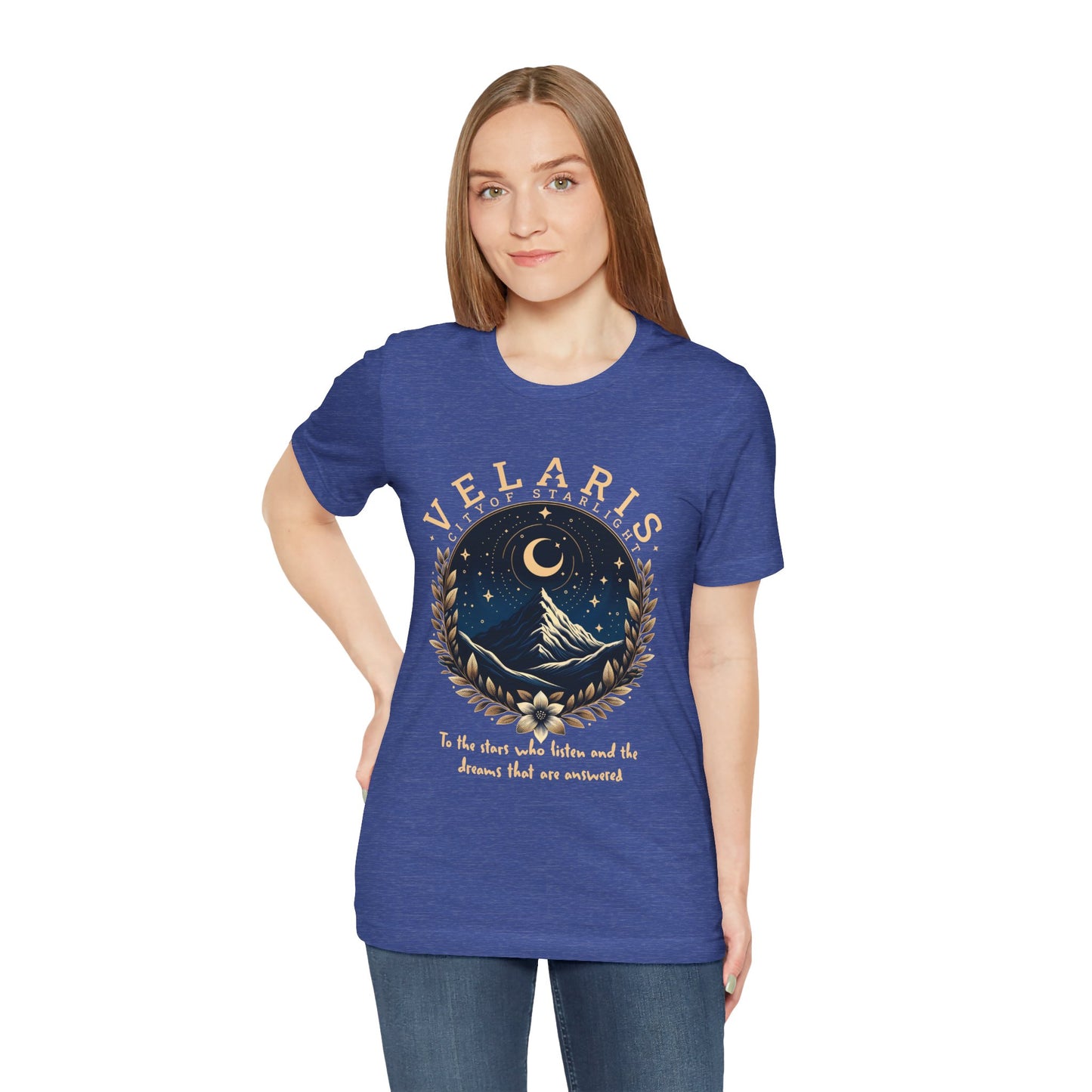 ACOTAR Velaris Night Court Unisex Softstyle T-Shirt, Book Lover Tee, Fantasy Shirt, Literary Gift, Bookworm Apparel