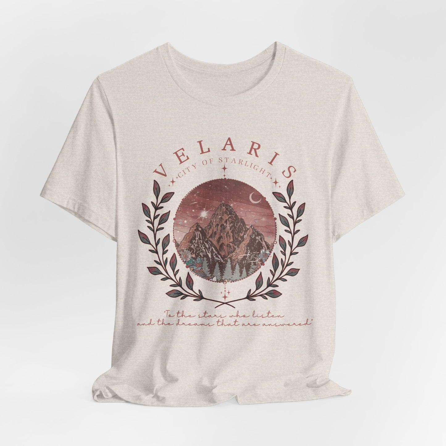ACOTAR Velaris Unisex Softstyle T-Shirt, Book Lover Tee, Fantasy Shirt, Literary Gift, Bookworm Apparel - Velaris