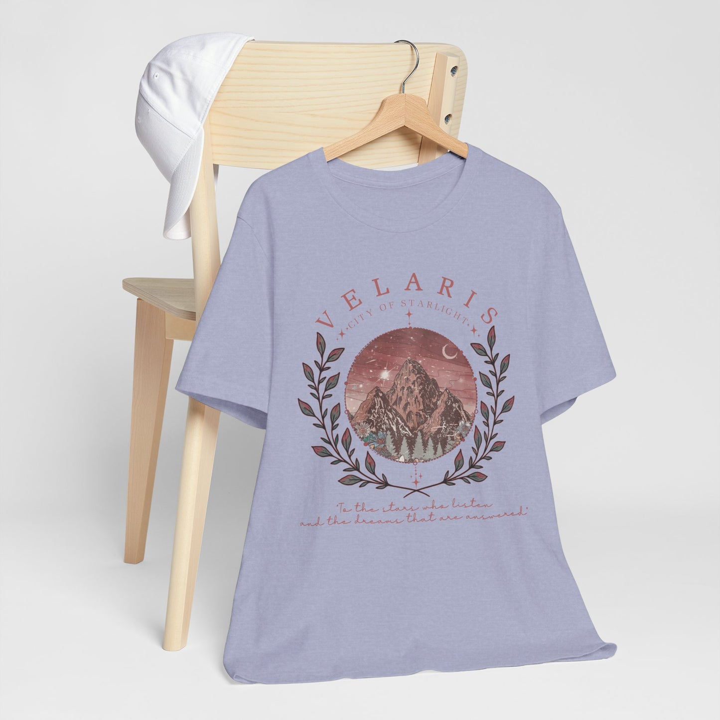 ACOTAR Velaris Unisex Softstyle T-Shirt, Book Lover Tee, Fantasy Shirt, Literary Gift, Bookworm Apparel - Velaris