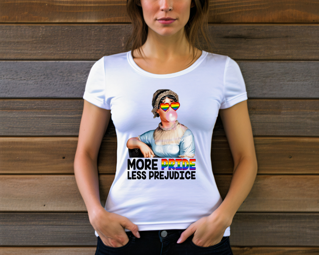 More Pride Less Prejudice, LGBTQ Shirt, Proud Ally Shirt, Pride Month Shirt, LGBTQ Apparel, LGBTQ Gift, Pride Parade
