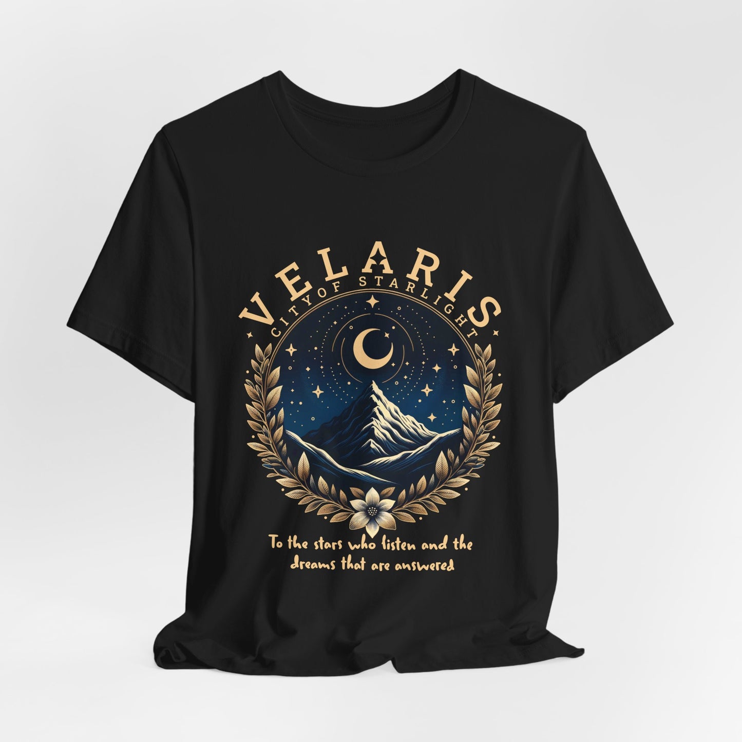 ACOTAR Velaris Night Court Unisex Softstyle T-Shirt, Book Lover Tee, Fantasy Shirt, Literary Gift, Bookworm Apparel