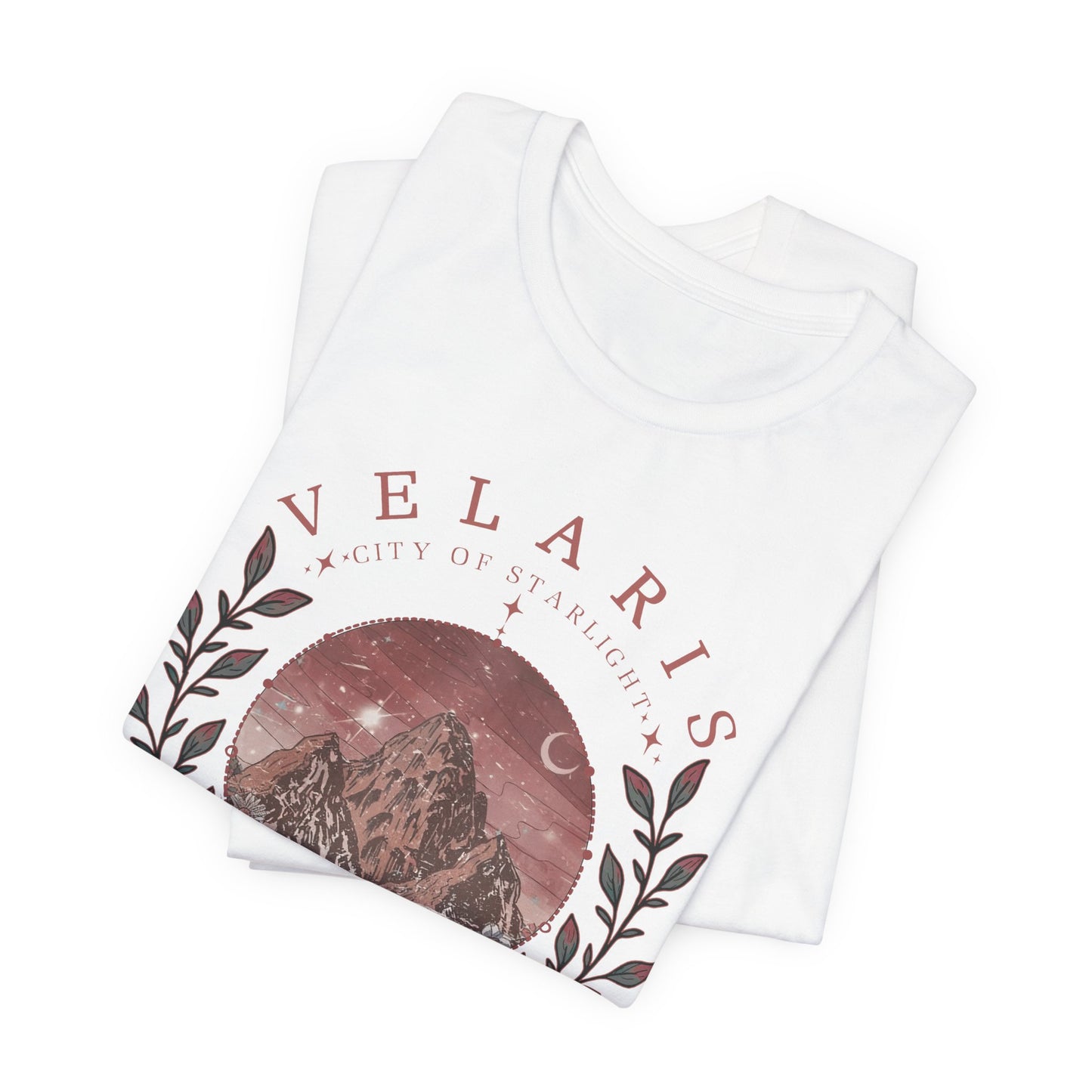 ACOTAR Velaris Unisex Softstyle T-Shirt, Book Lover Tee, Fantasy Shirt, Literary Gift, Bookworm Apparel - Velaris